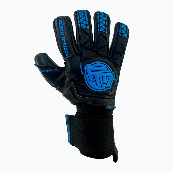 Brankářské rukavice Football Masters Voltage Plus NC black/blue