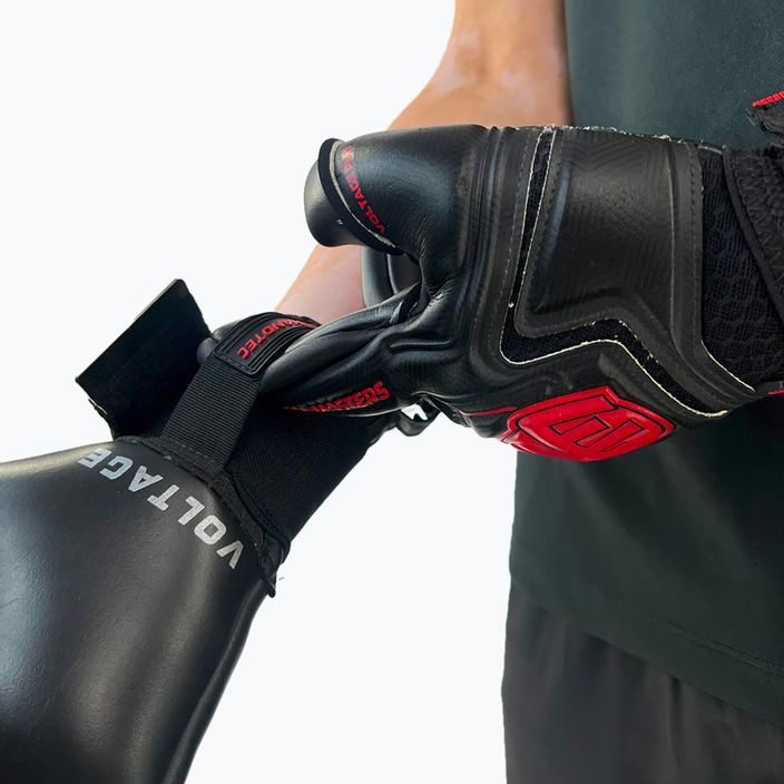 Brankářské rukavice Football Masters Voltage Plus NC black/red 5