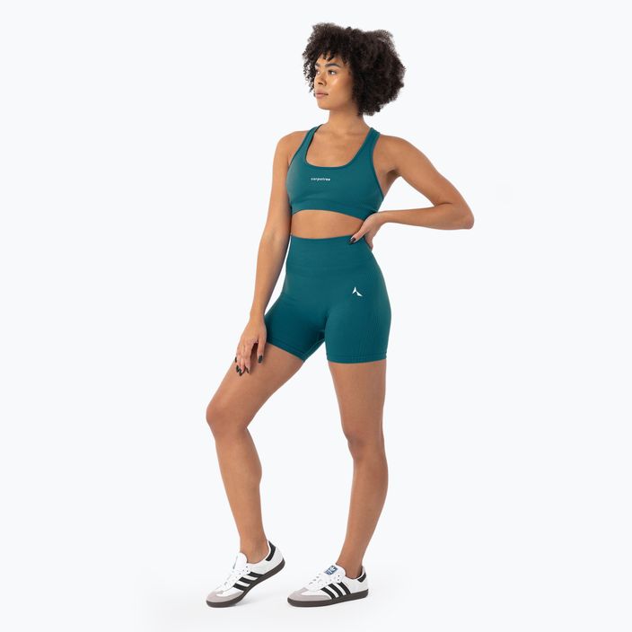 Fitness podprsenka Carpatree Blaze Seamless deep ocean blue 5