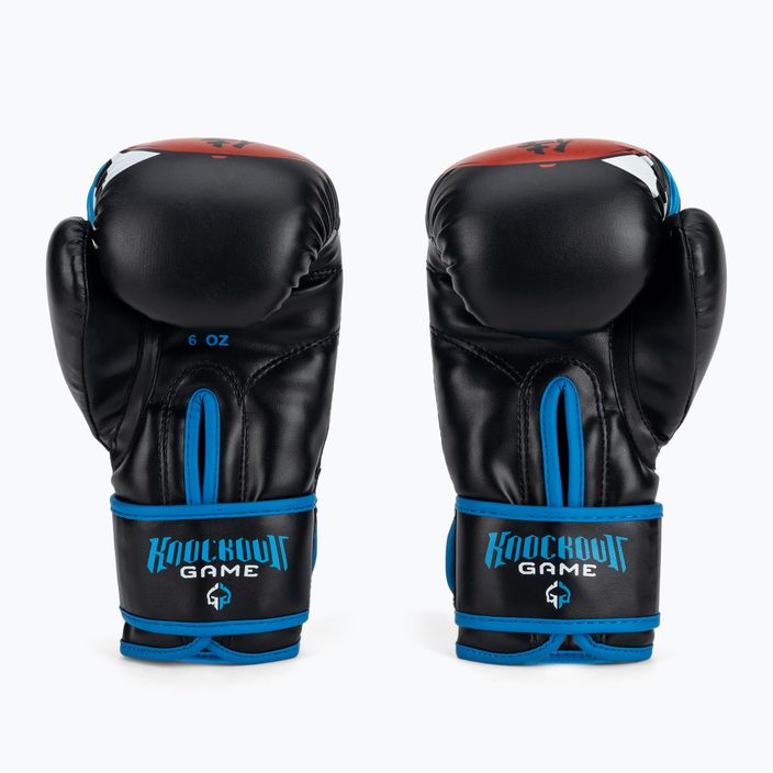 Ground Game Prodigy dětské boxerské rukavice černo-modré 2