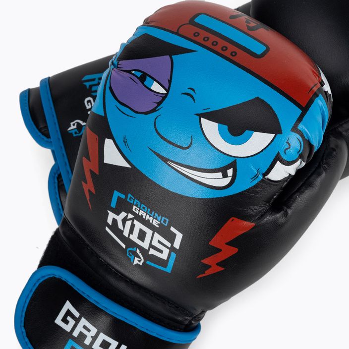 Ground Game Prodigy dětské boxerské rukavice černo-modré 4