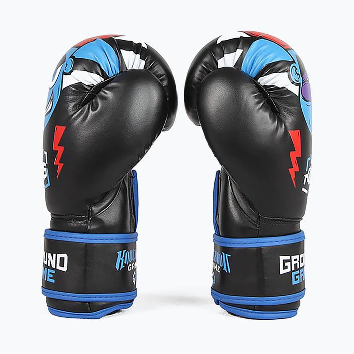 Ground Game Prodigy dětské boxerské rukavice černo-modré 9