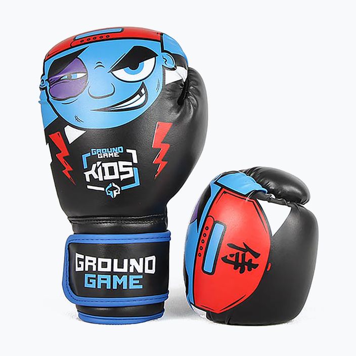 Ground Game Prodigy dětské boxerské rukavice černo-modré 10