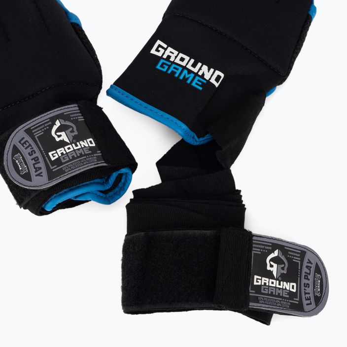 Ground Game MMA rukavice gelové černé GLOGELL 4