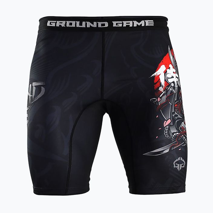 Ground Game Vale Tudo Samurai 2.0 pánské tréninkové šortky černá/barevná