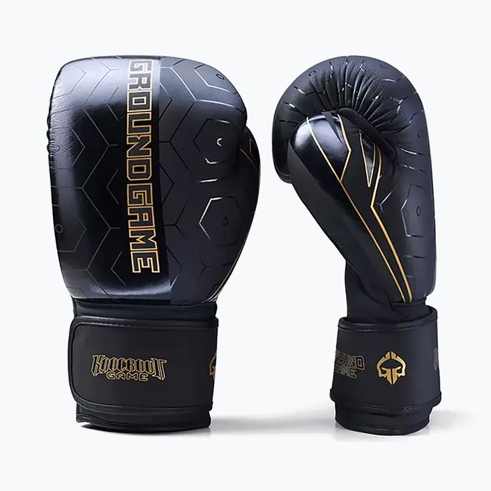Boxerské rukavice Ground Game Equinox černé 22BOXGLOEQINX16 7