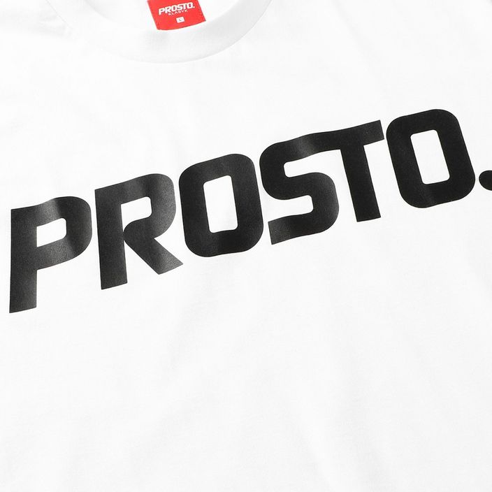 Pánské tričko PROSTO Classic XXII bílé KL222MTEE1071 3