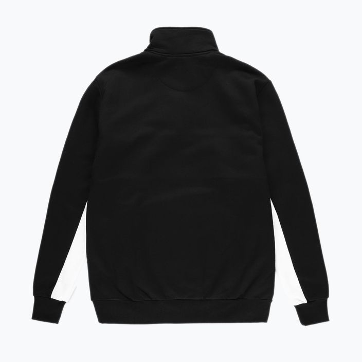 Pánská  mikina PROSTO Half Zip Sweatshirt černá KL222MSWE1132 2