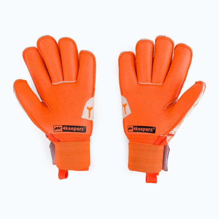 Dětské brankářské rukavice 4keepers Force V 2.20 RF oranžovo-bílé 4694 2