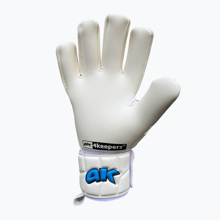 Brankářské rukavice 4keepers Champ Aqua V Nc bílo-modré 5