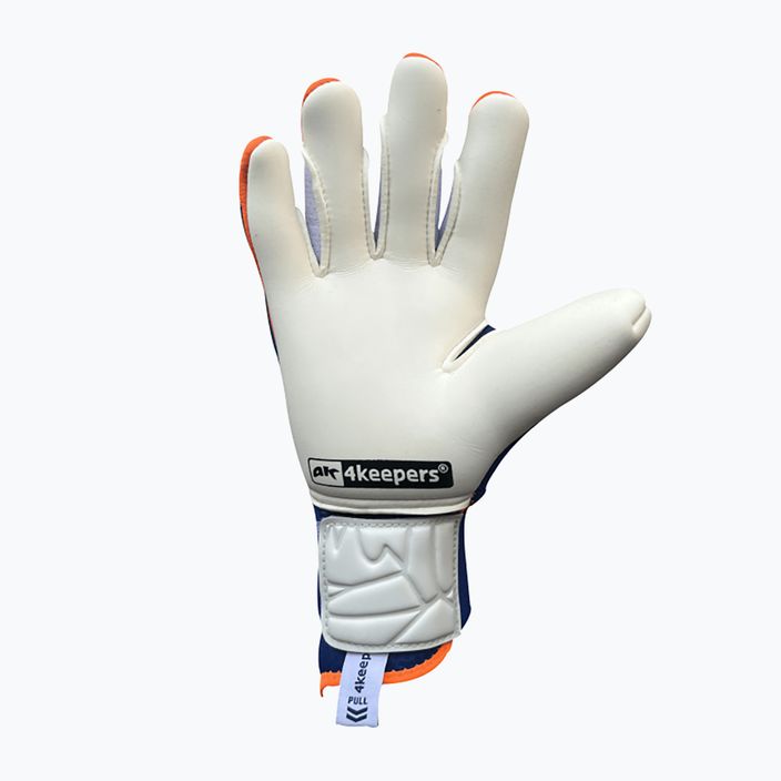 RBrankářské rukavice 4Keepers Equip Puesta Nc modro-oranžové EQUIPPUNC 5