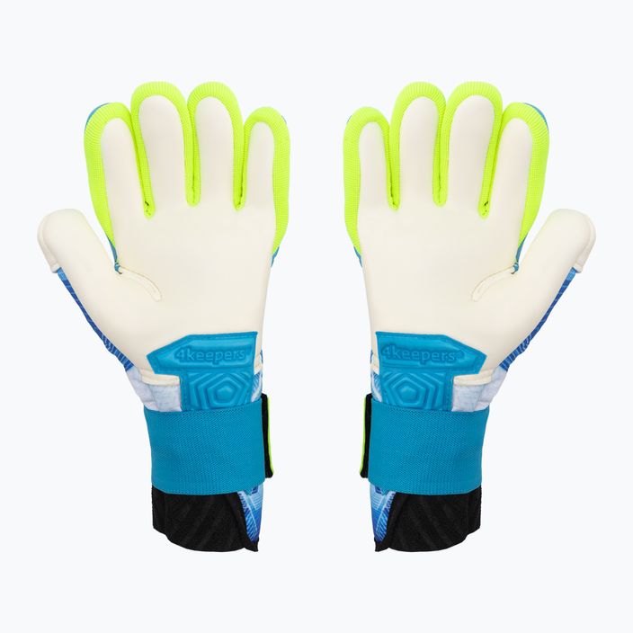 4Keepers Neo Liga Nc brankářské rukavice modré 2