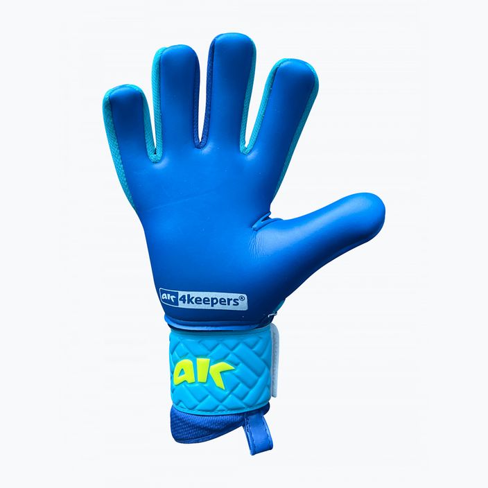 Dětské brankářské rukavice  4keepers Soft Azur NC Jr niebieskie 3