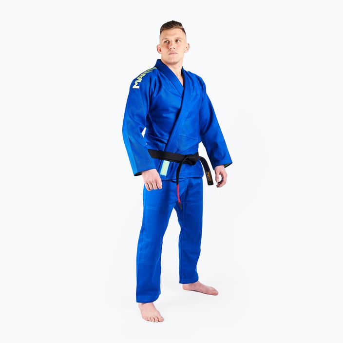 Pánské brazilské jiu-jitsu GI MANTO X4 modré MNG978_BLU_A1