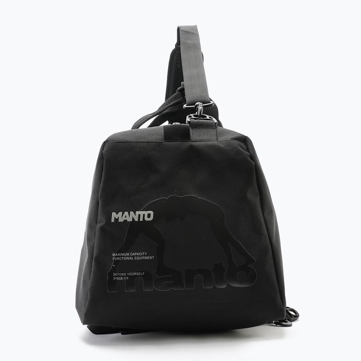 Tréninková taška MANTO 2 v 1 Blackout černá MNB008_BLK 7