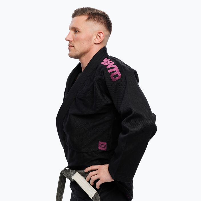 Kimono pro BJJ MANTO X5 BJJ black/purple 4