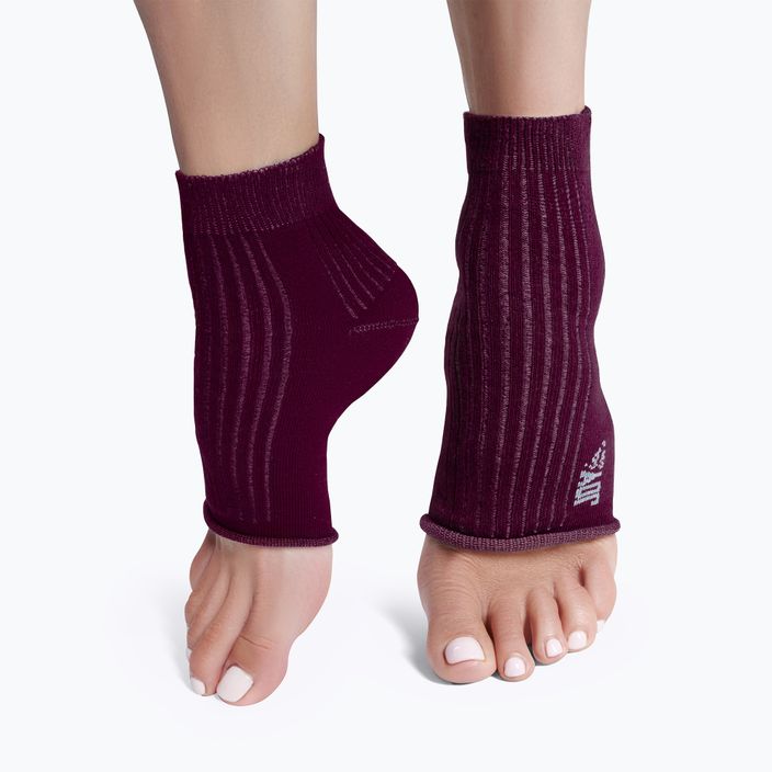 Dámské ponožky na jógu JOYINME On/Off the mat socks fialové 800911 4