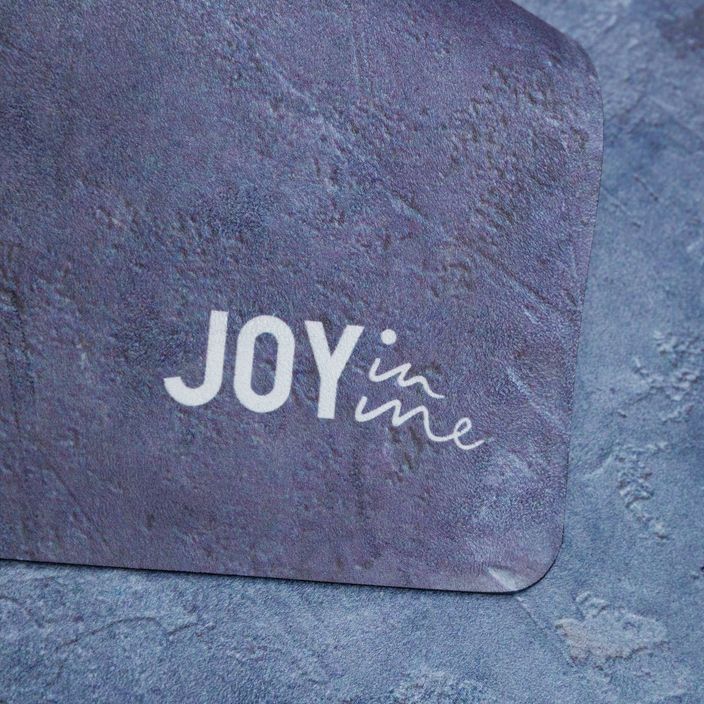 Podložka na jógu Joy in me Flow Long 3 mm tmavě modrá 800301 4