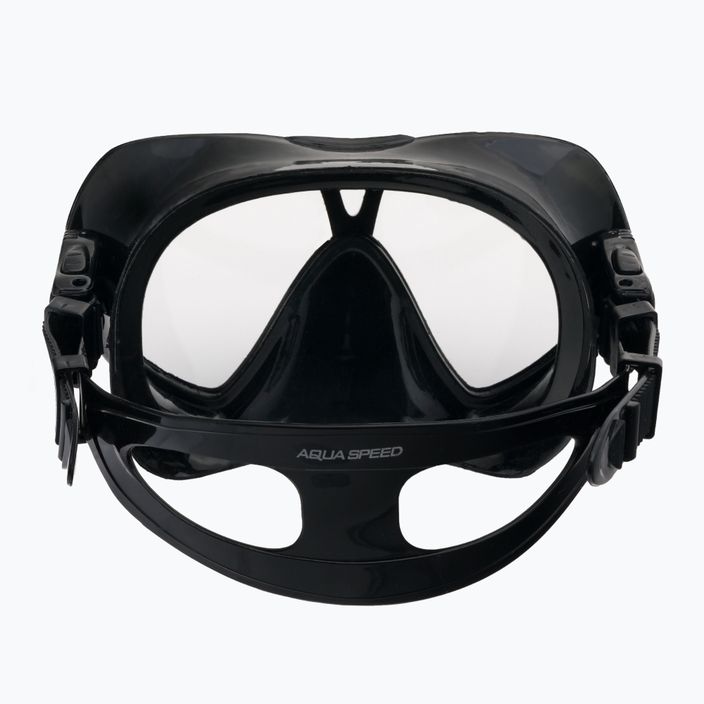 AQUA-SPEED Vanua + Borneo potápěčský set maska + šnorchl černá 610 5