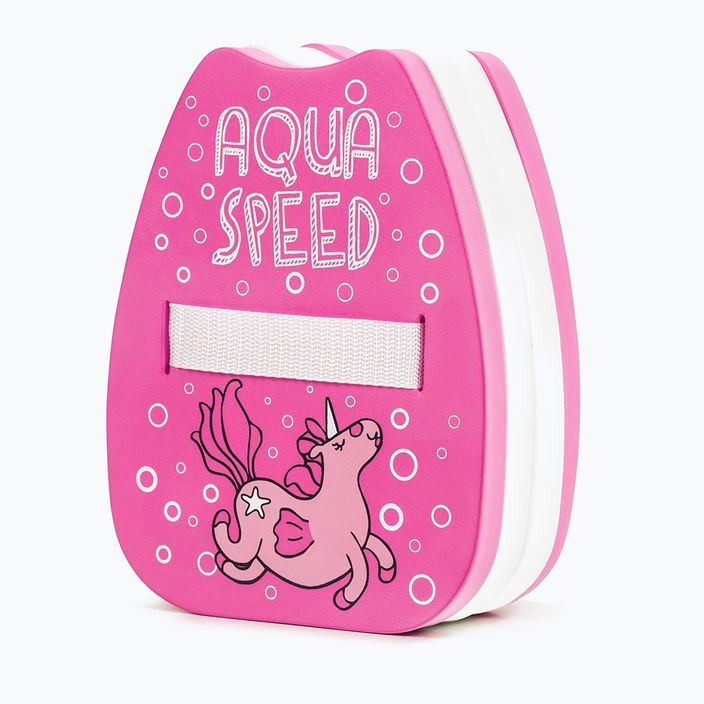 AQUA-SPEED Dětská plavecká deska Kiddie Unicorn pink 186 4