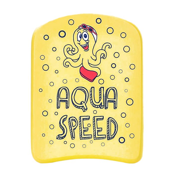 Dětská plavecká deska AQUA-SPEED Kiddie Octopus žlutá 6897 2