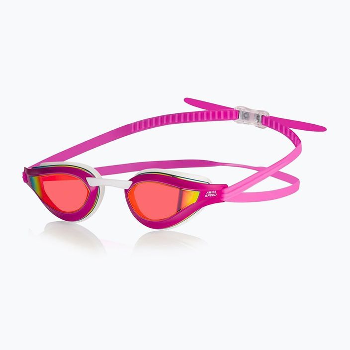 Plavecké brýle AQUA-SPEED Rapid Mirror růžove 6989 6