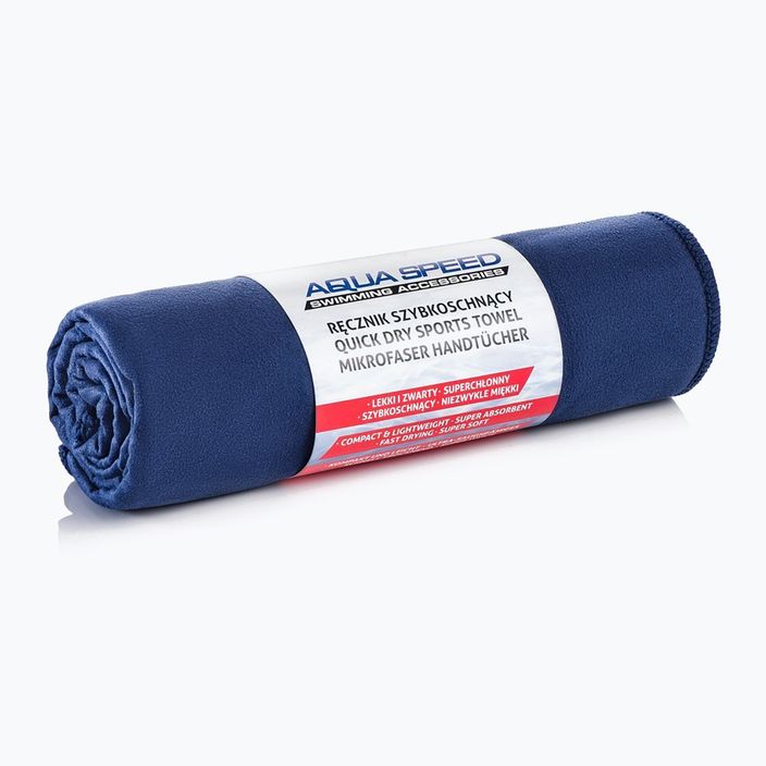 AQUA-SPEED Dry Plochý ručník navy blue 155 2
