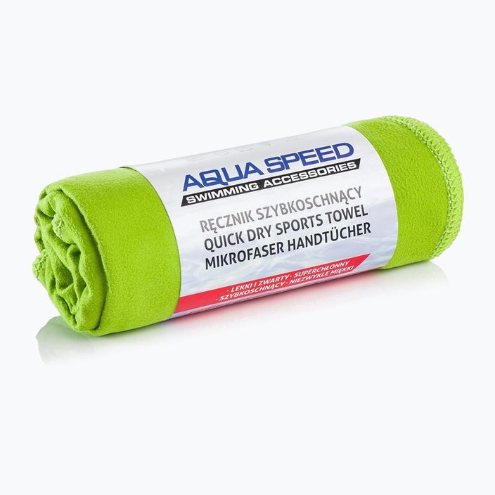 Suchý plochý ručník AQUA-SPEED Green 155 2