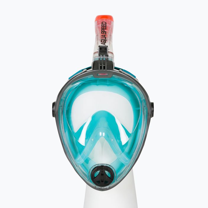 Celoobličejová maska pro šnorchlování AQUA-SPEED Spectra 2.0 tyrkysová 247 2
