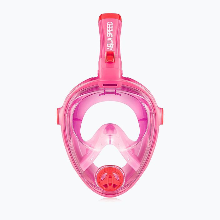 Dětská celoobličejová šnorchlovací maska  AQUA-SPEED Spectra 2.0 Kid růžová 7081 2
