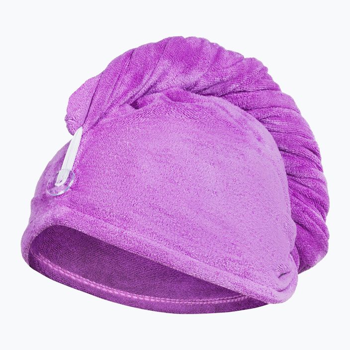 AQUA-SPEED Ručník na hlavu turban fialový 146 2