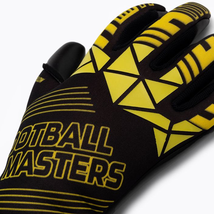 Football Masters Fenix žluté 1180-1 dětské brankářské rukavice 3