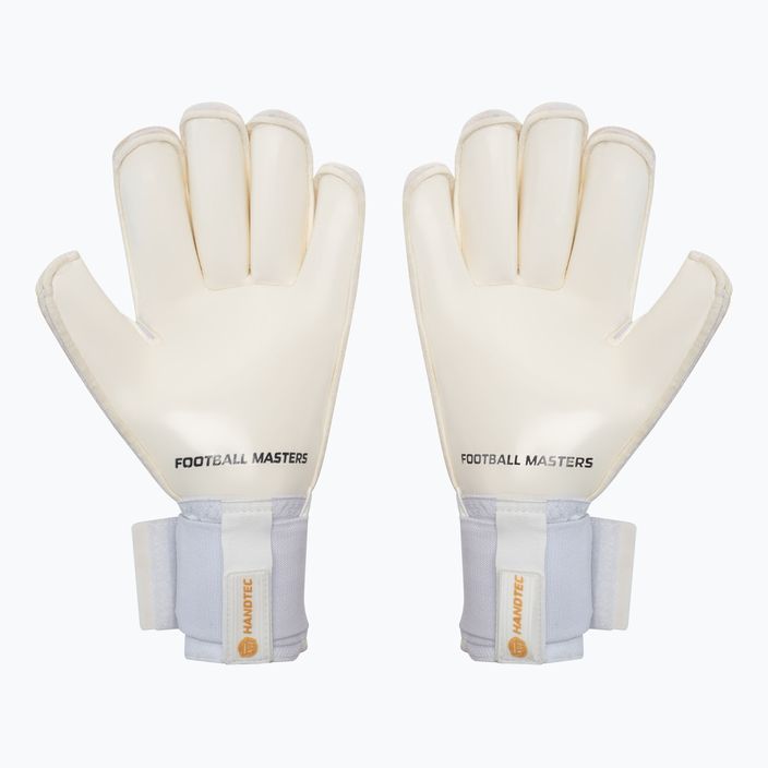 Football Masters Voltage Plus RF v 4.0 Brankářské rukavice bílo-zlaté 1172-4 2