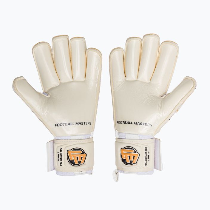 Football Masters Full Contact RF brankářské rukavice v4.0 white 1235 2