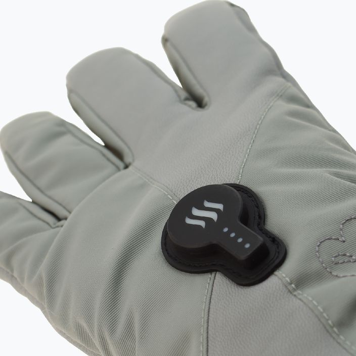 Vyhřívané lyžařské rukavice Glovii GS8 šedé 4