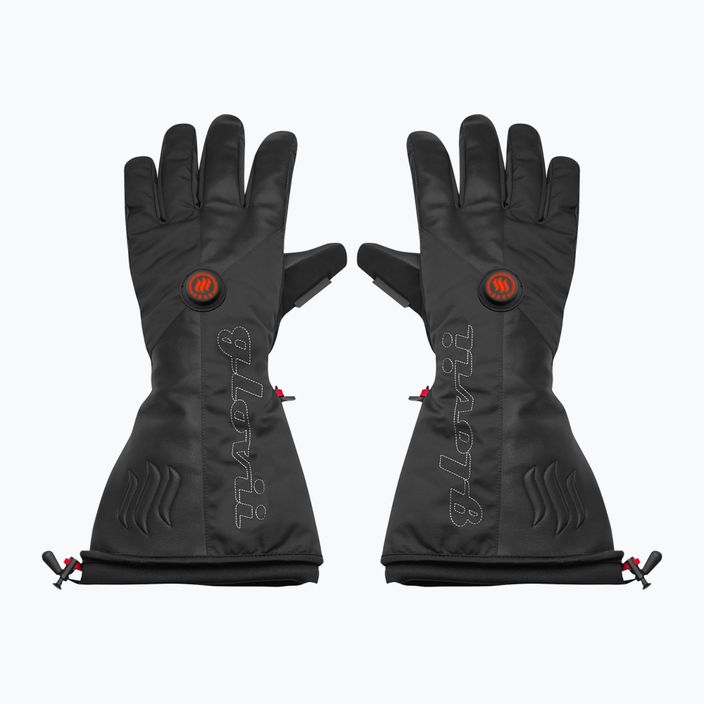 Vyhřívané lyžařské rukavice Glovii GS9 černé