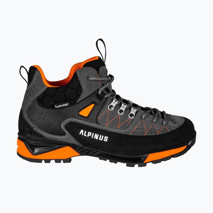 Pánské trekové boty  Alpinus The Ridge Mid Pro antracit/ oranžové 9