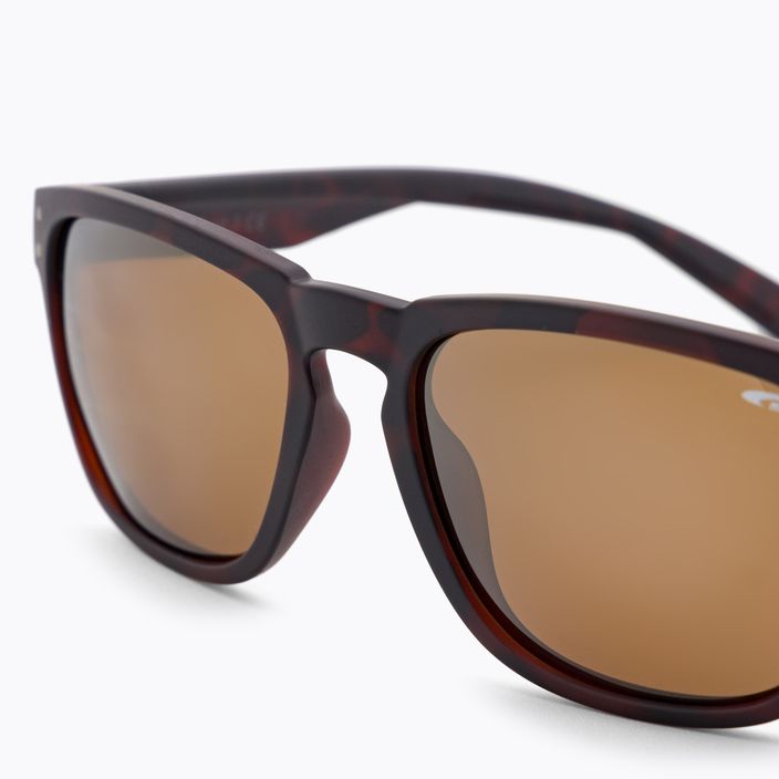 Sluneční brýle GOG Hobson Fashion hnědé matné E392-2P 5