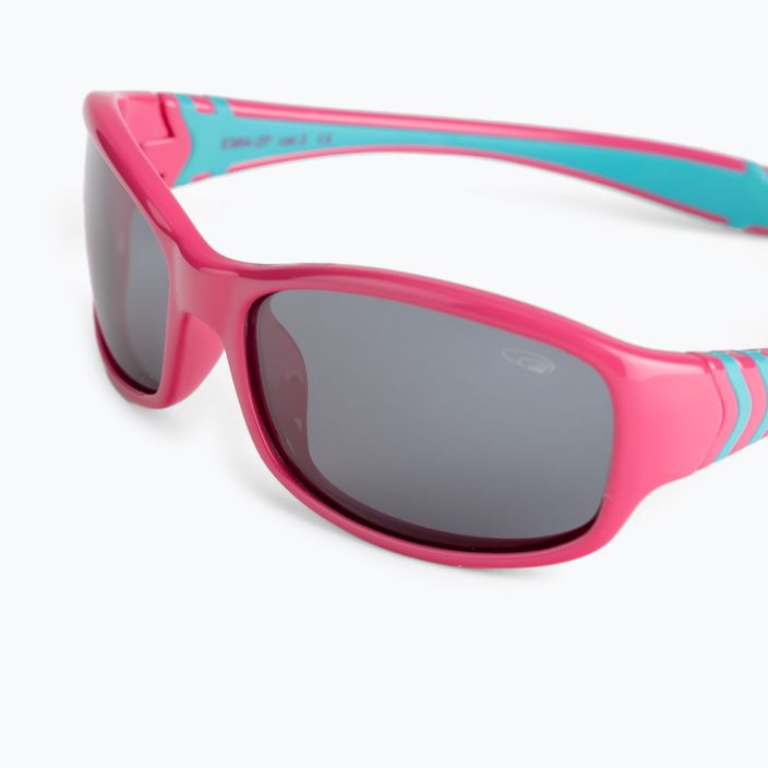 Dětské sluneční brýle GOG Flexi růžovo-modré E964-2P 4