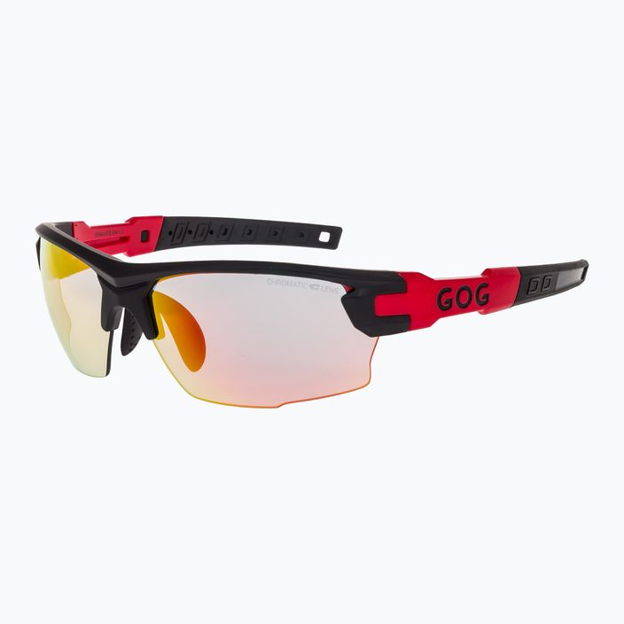Sluneční brýle  GOG Steno C matt black/red/polychromatic red 5