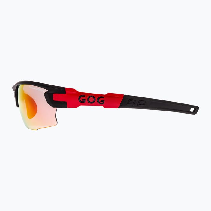 Sluneční brýle  GOG Steno C matt black/red/polychromatic red 7