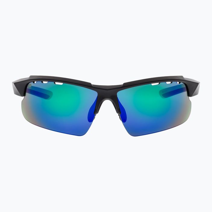 Cyklistické brýle GOG Faun černá / zelená / polychromatická zelená E579-3 6