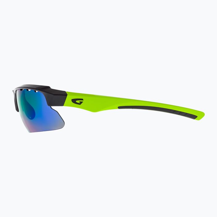 Cyklistické brýle GOG Faun černá / zelená / polychromatická zelená E579-3 7
