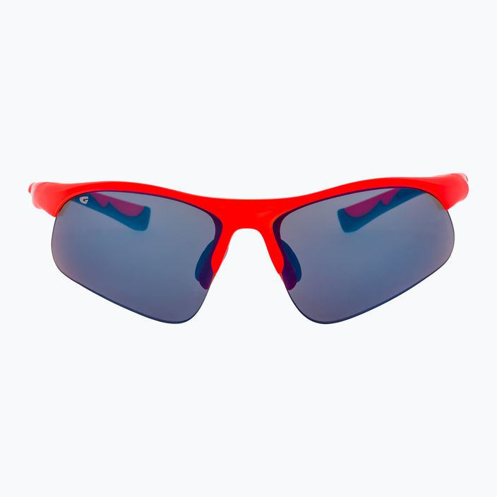 Dětské cyklistické brýle GOG Balami matné neonově oranžové / modré / modré zrcadlové E993-3 6