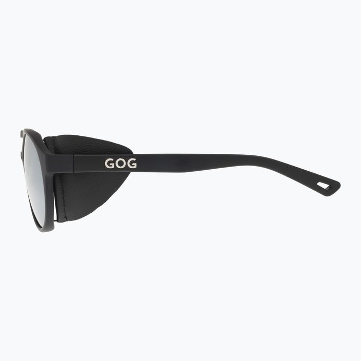 Sluneční brýle GOG Nanga matná černá / stříbrné zrcadlo E410-1P 8