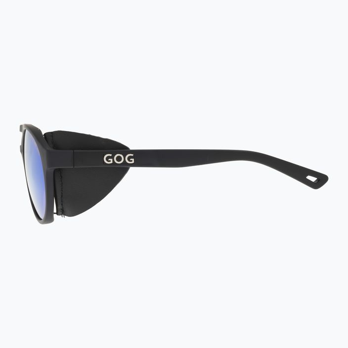 Sluneční brýle GOG Nanga matně černé / polychromatické bílo-modré E410-2P 8