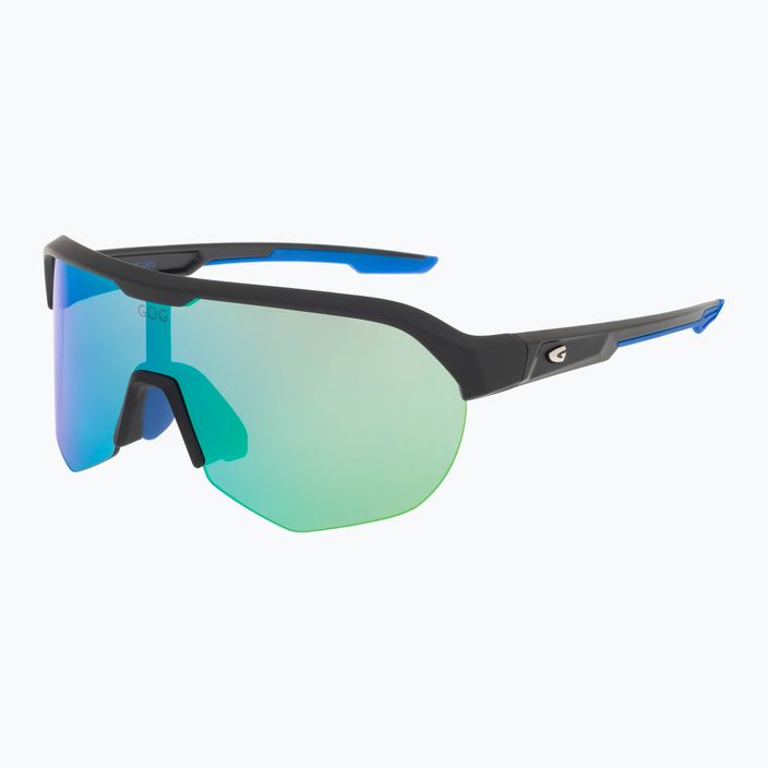 Cyklistické brýle GOG Perseus matné černé/modré/modrozelené E501-4 6