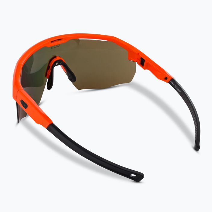 Sluneční brýle  GOG Argo matt neon orange/black/polychromatic red 3