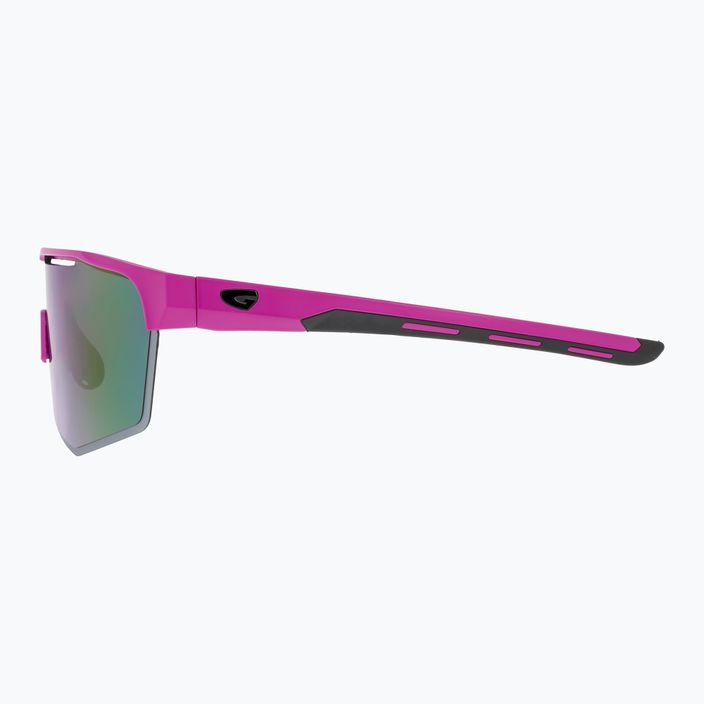 Cyklistické brýle GOG Athena matné neonově růžové / černé / polychromatické bílo-modré E508-3 7
