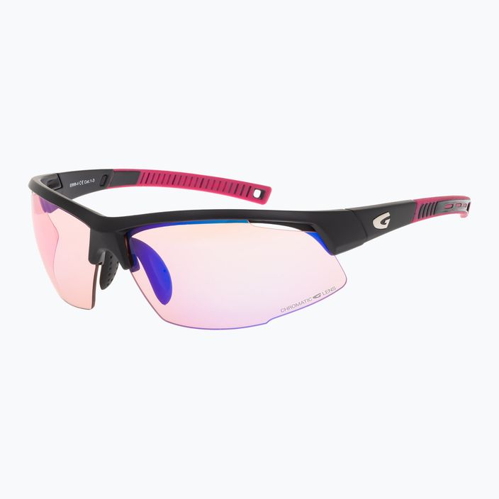 Sluneční brýle  GOG Falcon C matt black/pink/polychromatic blue 5